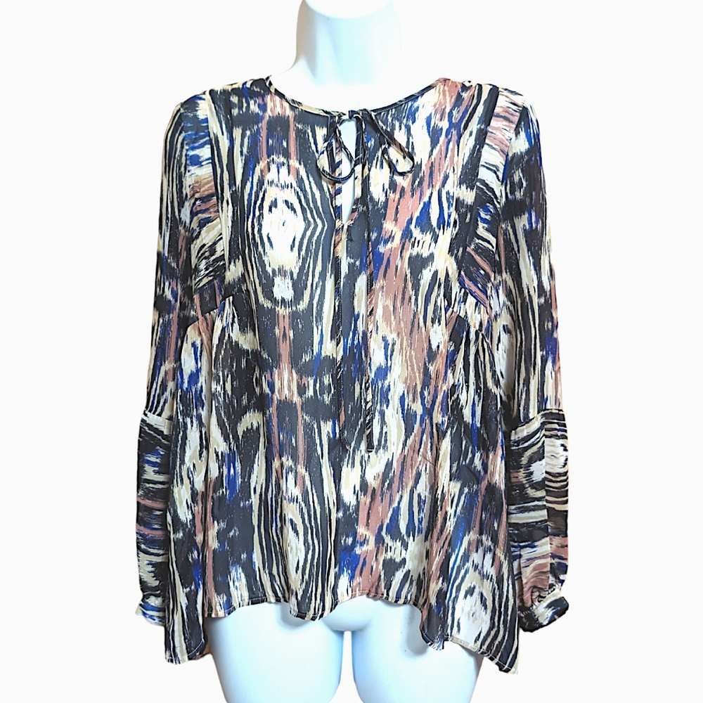 Staring at Stars semi-sheer blouse